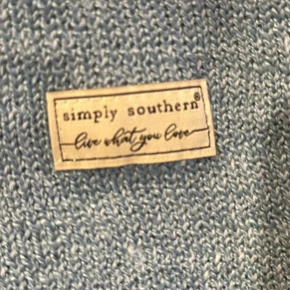 Simply Southern LAKE Lightweight Sweater Size Small - Picture 6 of 7